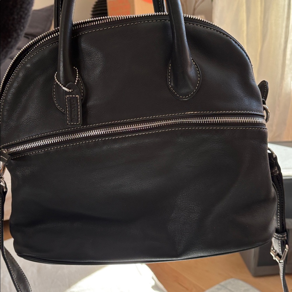 Danier Black Leather Handbag - Picture 6 of 6